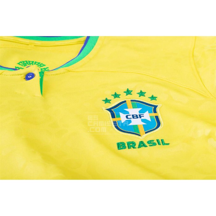 1a Equipacion Camiseta Brasil Mujer 2022 - Haga un click en la imagen para cerrar